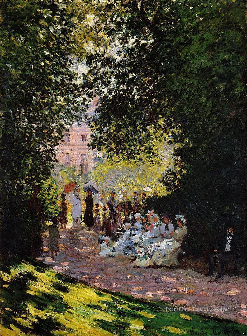 Le Parc Monceau Claude Monet Peintures à l'huile
